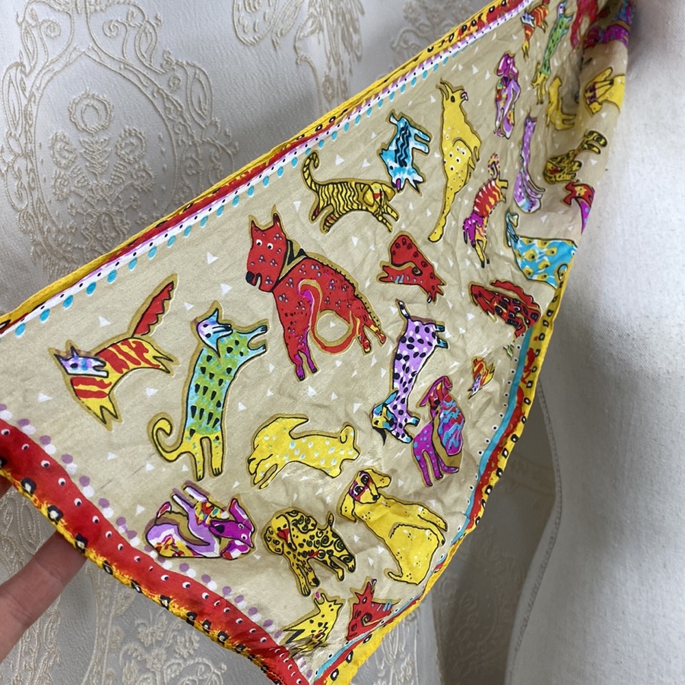 Vera Bradley Silk Scarf - Picture 2 of 3
